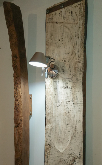 luminaire chêne ancien grand format 2m50